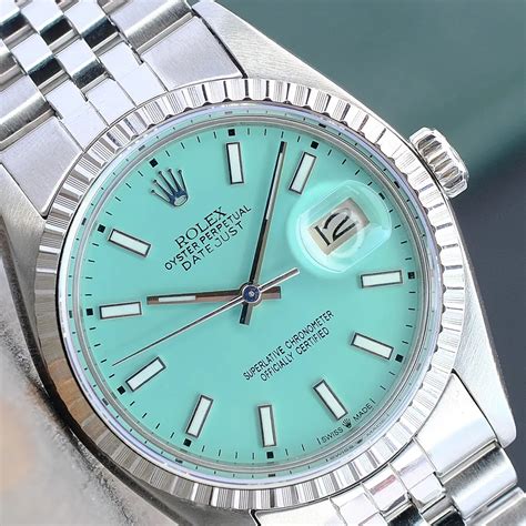 rolex 36mm tiffany dial|rolex tiffany dial guide.